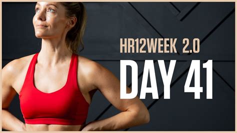 Full Body Hiit Workout Abs Day 41 Hr12week 2 0 Heather Robertson