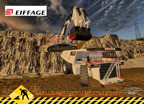 Dumper B Eiffage By Tfsgroup Fs Farming Simulator Mod