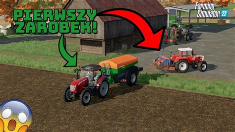 Pierwszy Zarobek Sprzeda Zbo A Pierwsza Misja Farming Simulator