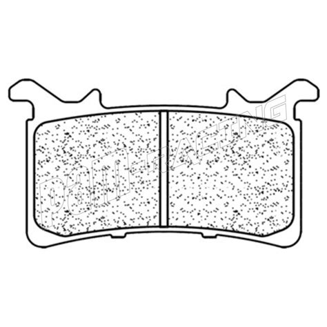 Plaquettes de frein avant racing métal fritté C60 CL BRAKES CBR1000RR R