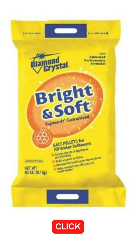 Bright and Soft Water Softener Salt Pellets | Soft Salt Pellets for ...