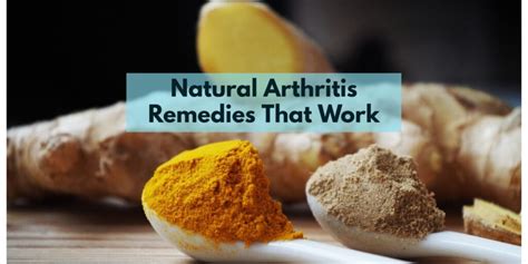 8 Natural Arthritis Remedies That Work - myseniors.world