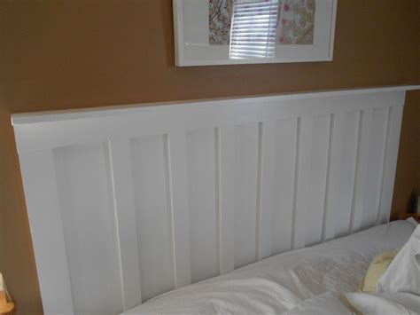 Faux Wainscot Headboard Home Bedroom Headboard Ideas Pinterest