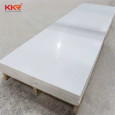 Artificial Marble Acrylic Solid Surface White Acrylic Stone Sheets