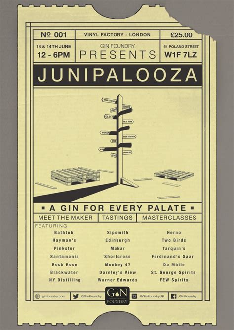 Junipalooza The Ultimate Gin Festival In London