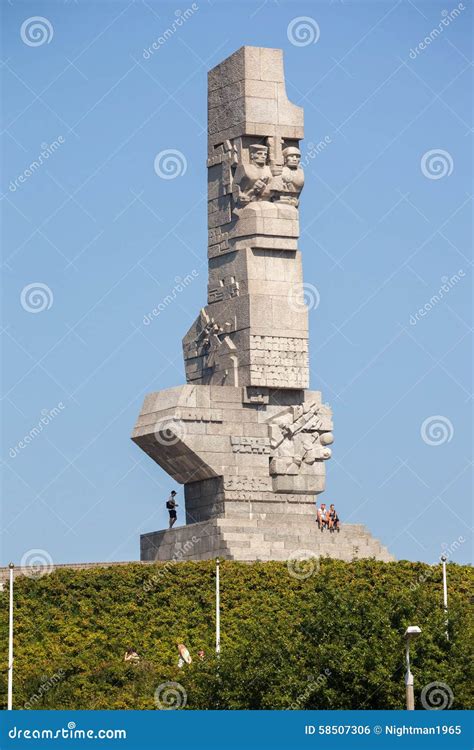 Westerplatte editorial photo. Image of rifle, landmark - 58507306