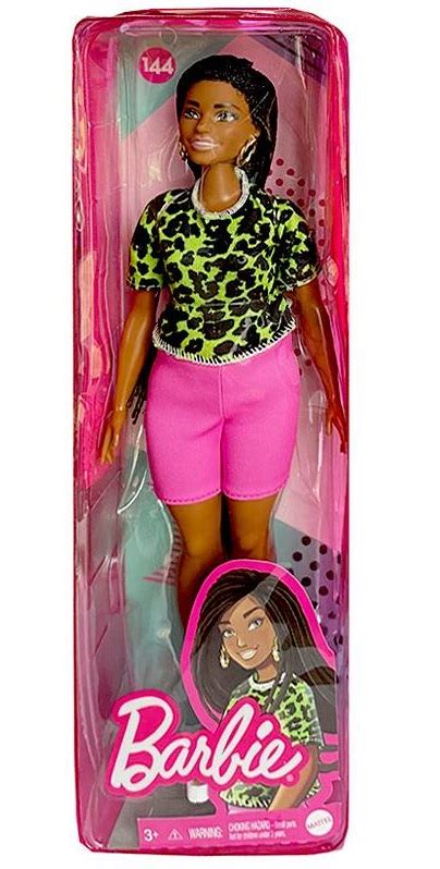 Barbie Fashionistas 144 Brunette Braids Doll In Zip Case 57 Off