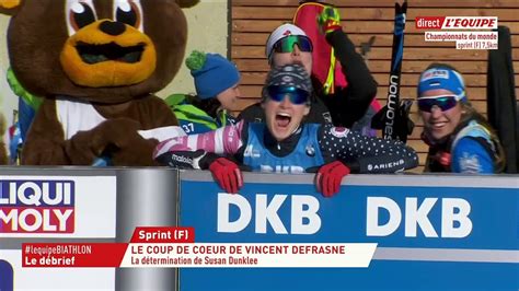 Biathlon Replay Sprint Femmes Des Championnats Du Monde