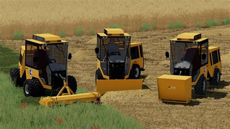 Kommunaltraktor Und Werkzeuge V1 0 0 0 FS25 Mod FS22 Mod