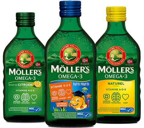 Möllers Omega 3 met Vitamine A D Voor een gezonde weerstand