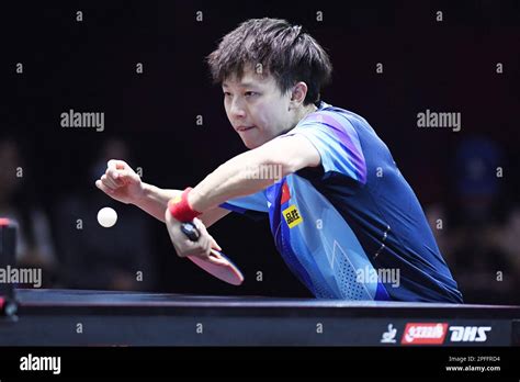 Singapore Singapore 17th Mar 2023 Lin Gaoyuan Chn Table Tennis Wtt Singapore Smash 2023