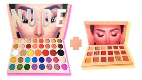 Paleta De Sombras Nude 18 Y 39 Tonos Colores Desierto MercadoLibre