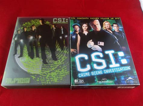 CSI Crime Scene Investigation The Complete First Second Season DVD