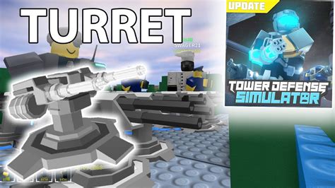 New Turret Towergamemodes Tower Defense Simulator Youtube