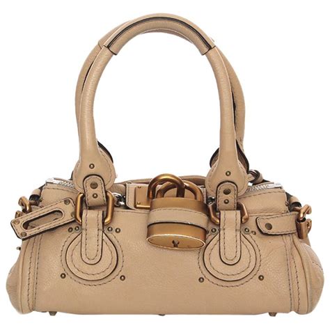 Chloe Beige Leather And Suede Pixie Round Crossbody Bag At 1stDibs