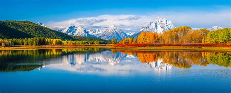 Fondos de Pantalla EE UU Parque Montañas Otoño Lago Fotografía De