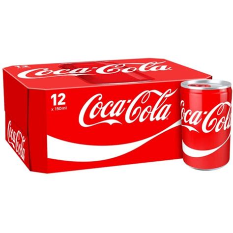 Coca Cola Original Taste Cans 12 X 150ml On OnBuy