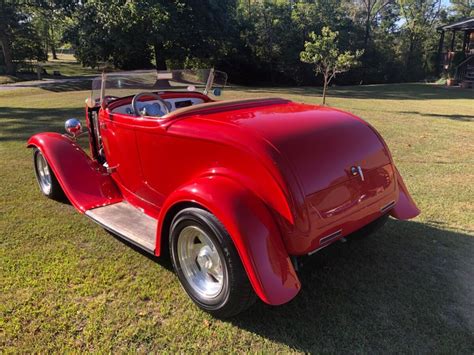 1932 Ford Roadster Gibbons Lobeck 350 Auto Chromed Out Hardtop