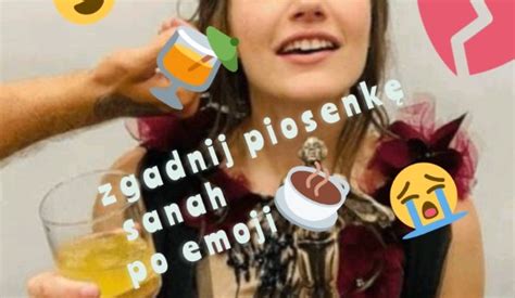 Zgadnij piosenkę sanah po emoji sameQuizy