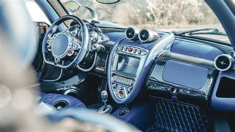 Pagani Huayra Roadster Interior Layout & Technology | Top Gear