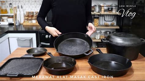 Cara Membersihkan Dan Merawat Alat Masak Cast Iron Youtube