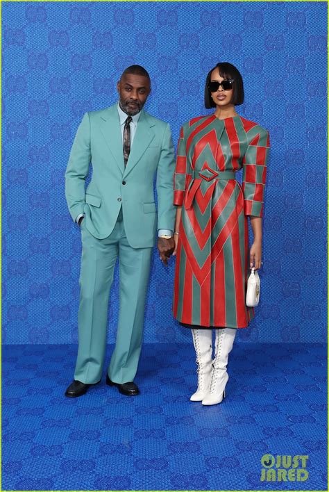 Idris Elba Wife Sabrina Show Off Their Stylish Sides At Gucci Fashion