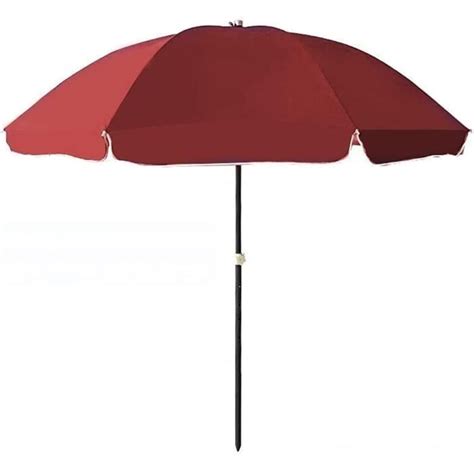 2 4M 7 8Ft Rond Patio Parasol Jardin Parasol Extérieur Plage Parapluie