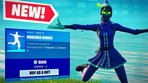 Bhangra Boogie Emote In Fortnite New Fortnite Item Shop Youtube