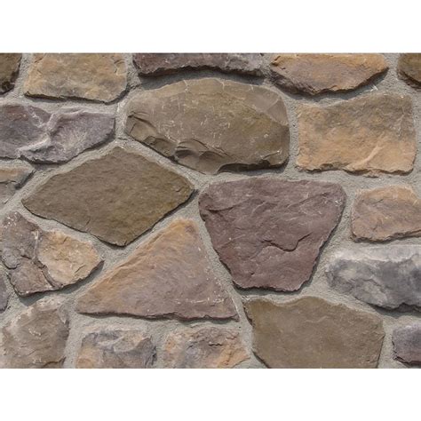 Ply Gem Stone Fieldstone 10 Sq Ft Buckingham Faux Stone Veneer At