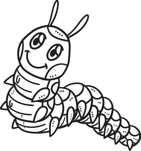 Caterpillar Coloring Pages