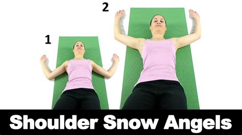 Shoulder Snow Angels Ask Doctor Jo Youtube