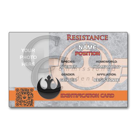 Custom Resistance Id Commissioned Credentials