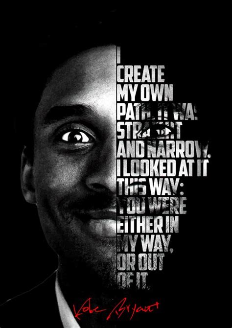 Kobe Bryant Quote Poster Enea Kelo Paintings Prints Sports