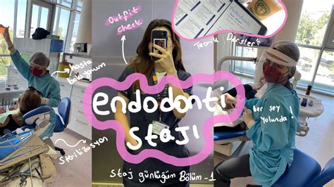 Endo Staj Vlogu En Zor Staj Sterilizasyon Teorik Dersler