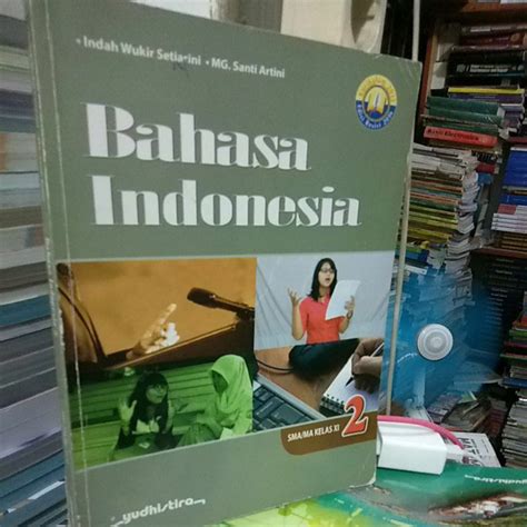 Jual BUKU BAHASA INDONESIA KELAS 11 XI 2 SMA YUDHISTIRA REVISI Shopee