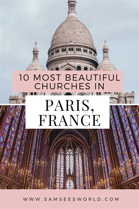 The Most Beautiful Churches In Paris Paris Travel Paris France Travel