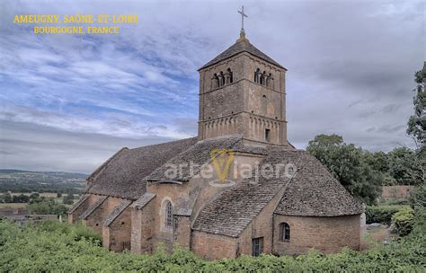 Ameugny Bourgogne France Glise Notre Dame De L Assomption Rom Nico