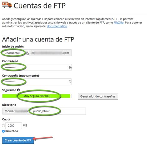 Como Crear Una Cuenta Ftp Preguntas Frecuentes Faq Colsat S A S