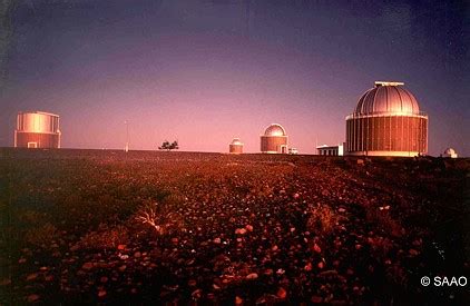 Observatory (above) 18 km out of Sutherland - Karoo Hoogland ...