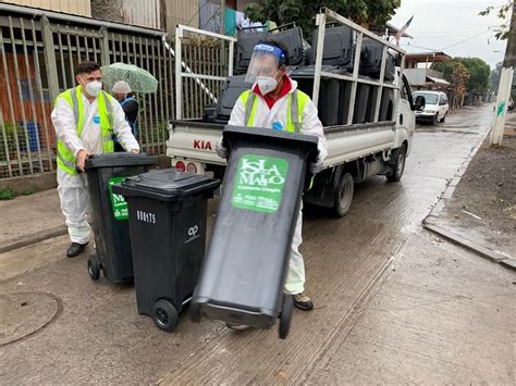 Con Medidas De Seguridad Se Retom Entrega De Contenedores De Basura