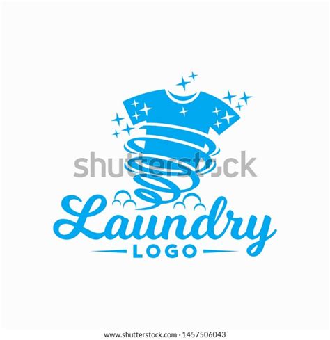 Laundry Service Logo Design Vector Stock Vector (Royalty Free ...