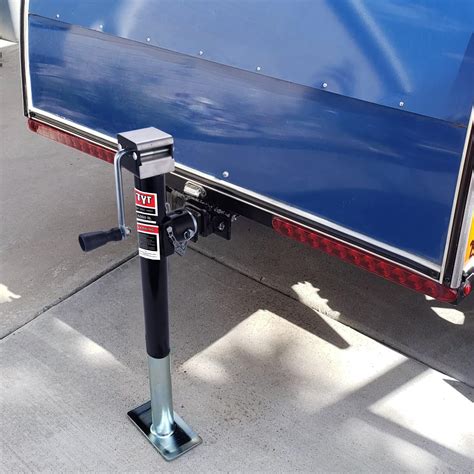 Snapklik.com : TYT 5000 Lbs Weld On Pipe Mount Swivel Trailer Jack