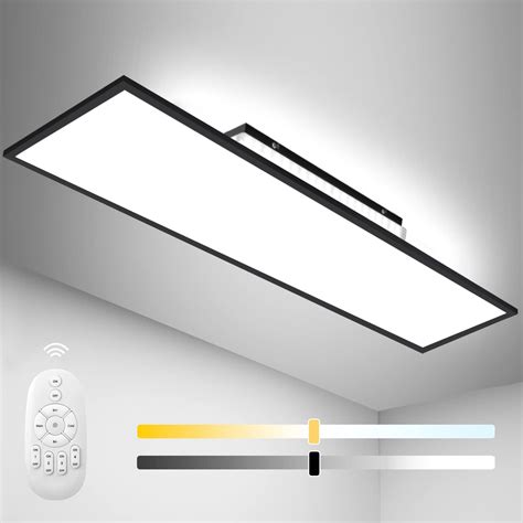 Plafonnier Led Intensit Variable X Cm Avec T L Commande