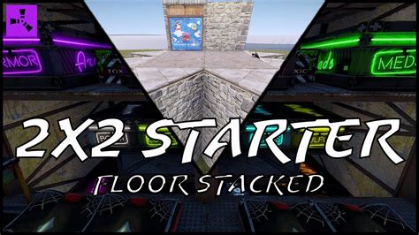 Rust 2x2 Starter Floor Stacked Rust Building YouTube