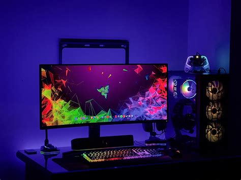 Wall Mounted PC Setup : r/PcBuild