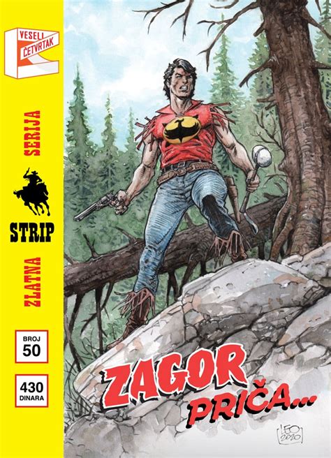 Zlatna serija 50 korica C Zagor Zagor priča Veseli četvrtak