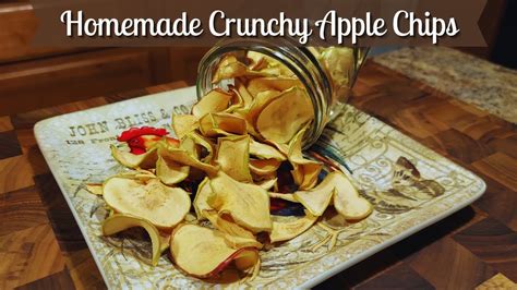 Homemade Crunchy Apple Chips How To Make Apple Chips At Home