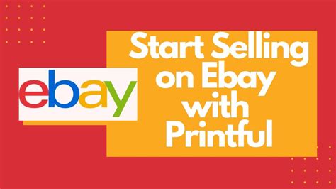 Start Selling On Ebay With Printful Review And Tutorial YouTube