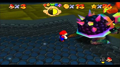 Super Mario 64 Star Road Walkthrough Bowser Course 3 Youtube