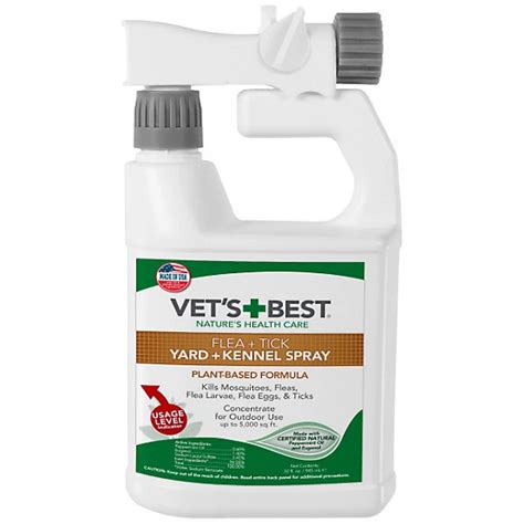 Vets Best Flea And Tick Yard And Kennel Spray 32 Oz At Tractor Supply Co